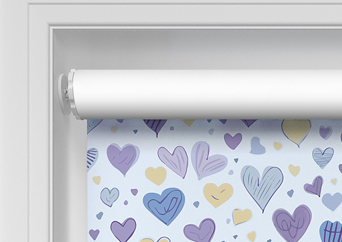 Sweetheart, Purple - Twist&Fit Roller Blind - Image 9